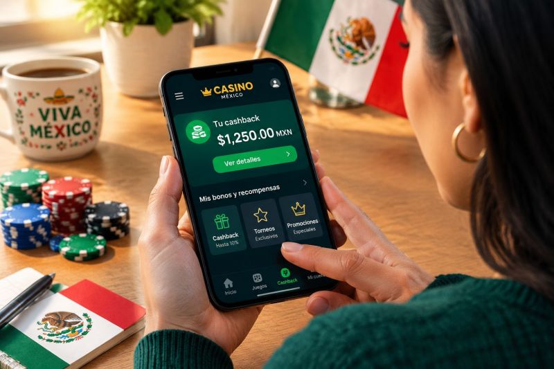 Consultar cashback en casinos online de México: guía clara y sin letras chiquitas